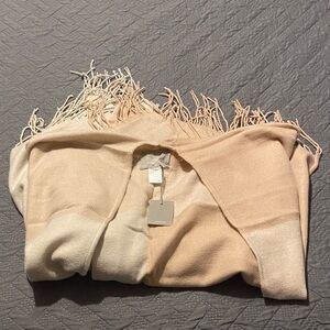 Soia & Kyo Shawl - Multitone Tan/Gray/Blush